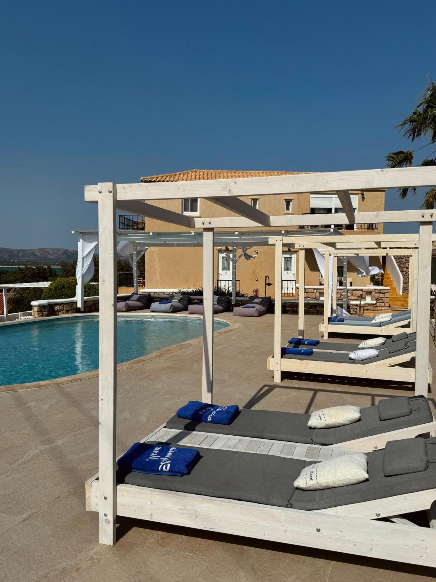 Elafonisos Mare Hotel Bagian luar foto