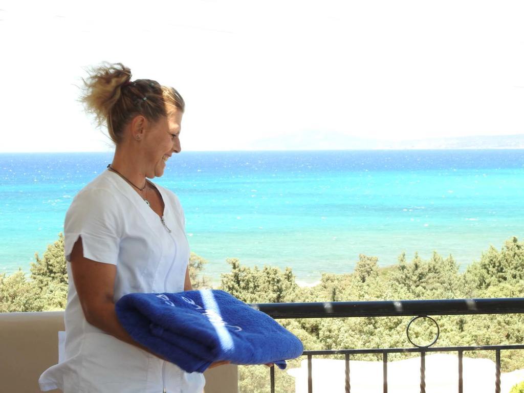 Elafonisos Mare Hotel Bagian luar foto